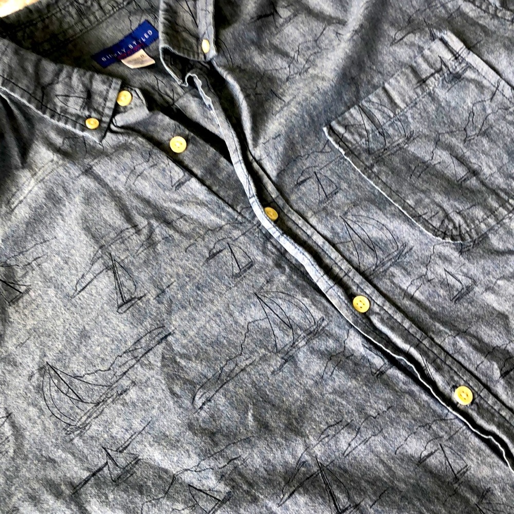 Sailboats button down - Simply Styled by Sears